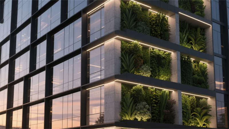 自然共生，創想無界——合肥8000平辦公樓工業風裝修設計效果圖