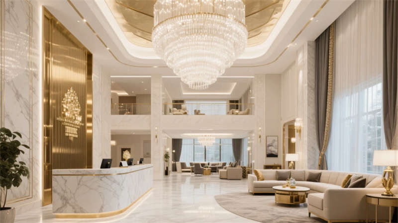 精致奢華新境界，合肥6000平酒店裝修設(shè)計(jì)效果圖