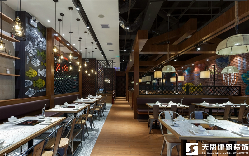 合肥火鍋店設(shè)計裝修應(yīng)該注意的事項(xiàng)，火鍋店效果圖，火鍋店裝飾設(shè)計，火鍋店設(shè)計